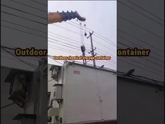 Kontainer penyimpanan bahan kimia di luar ruangan