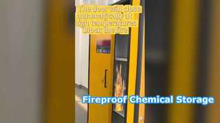 Kabinet Keselamatan Kebakaran EN 14470-1 Tipe 90 oleh WUXIsuper Meningkatkan Kepatuhan Penyimpanan Berbahaya