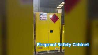 Kabinet Keamanan Tingkat Kebakaran Efisiensi Tinggi 45 Galon