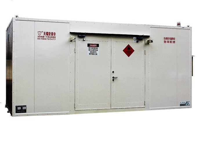 Blog perusahaan terbaru tentang Wadah Penyimpanan IBC & Drum Tahan Ledakan Luar Ruangan Resmi Diluncurkan