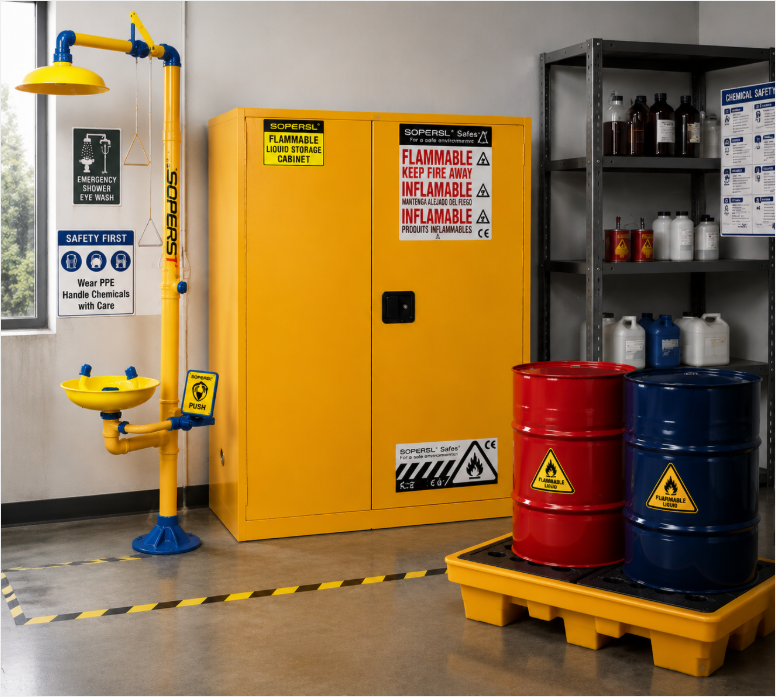 Blog perusahaan terbaru tentang Dari Peralatan Individu hingga Sistem Keamanan Lengkap: SUPER Mengembangkan Solusi Keamanan Bahan Kimia Terintegrasi