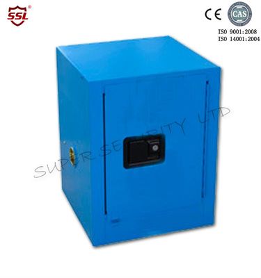 Beli Blue Single Door Storage Cabinet For Chemical Flammables , Bench Top pembuatan online