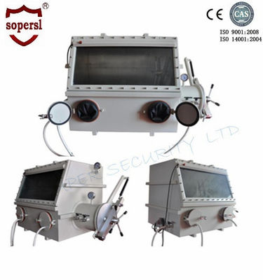 Beli Stainless Steel Laboratory Glove Box / Anaerobic Glove Box Medical Equipment pembuatan online