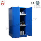 Fire Resistant Chemical Dangerous Goods Storage Cabinet With Steel , Blue