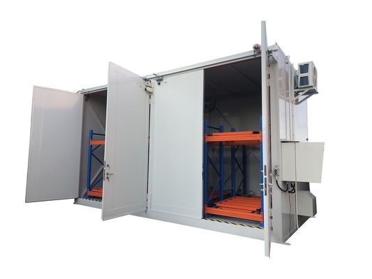 Beli Bangunan penyimpanan bahan berbahaya di luar Kontainer tidak mudah terbakar untuk drum dan IBC Bahan berbahaya pembuatan online