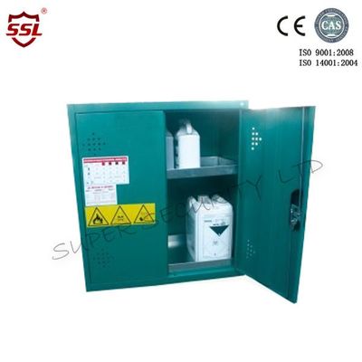 Beli Short Steel Hazardous Storage Cabinet With 5 Shelves  Green 20 Litres pembuatan online
