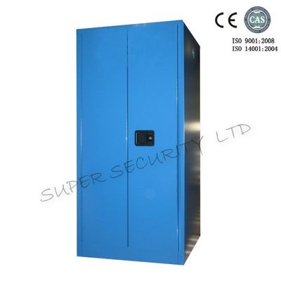 Beli Blue Corrosive Resistance Indoor Storage Cabinets For Hydrochloric Acid 60-Gallon pembuatan online