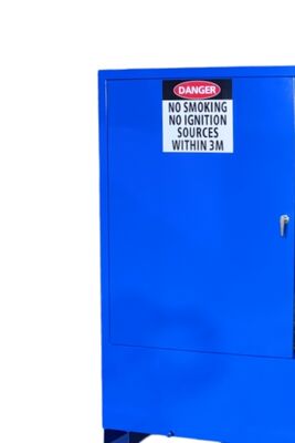 Beli CE Anti Explosion Hazardous Storage Cabinet dengan 55-Gallon Drum Spill Containment dan Desain Kompak untuk Single Drum Storage pembuatan online