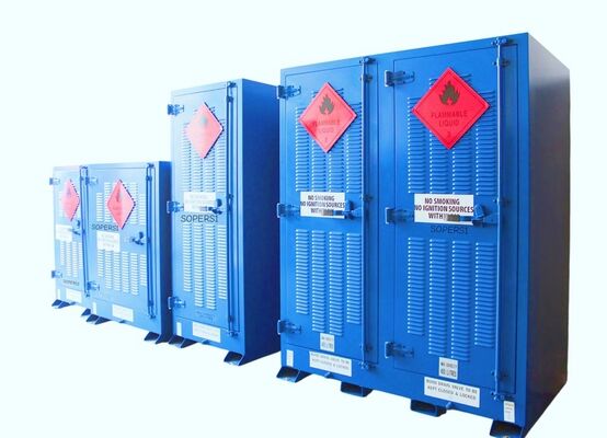 Beli Australian AS1940 Outdoor Dangerous Storage Cabinet dan Multiple Shelves untuk Bahan Berbahaya pembuatan online