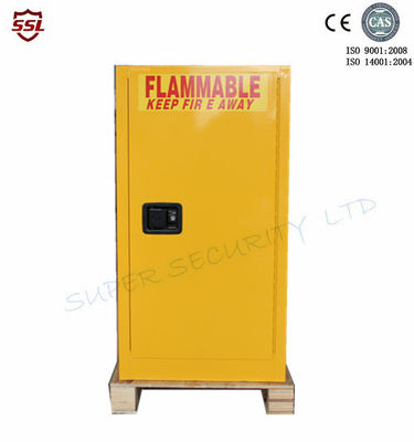 Beli Flammable Liquid Storage Cabinets For Chemical Materials , 15 Gallon pembuatan online