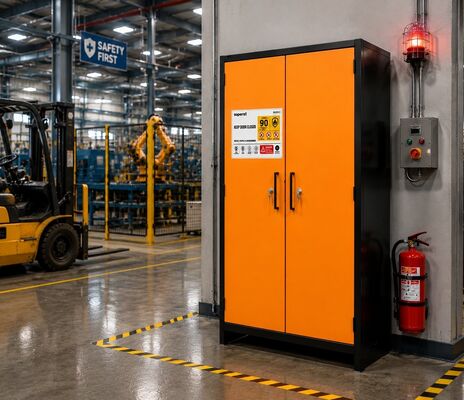 membeli SUPER EN14470 90 menit tahan api Kemical Storage Cabinet pembuatan online