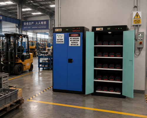 membeli EN Lithium Battery Charging Cabinet Smart Safety untuk fungsi pengisian lithium yang berbahaya pembuatan online