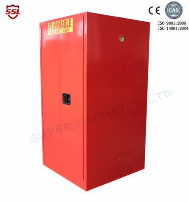 Beli Red Paint & Ink Chemical Storage Cabinet For Flammable Liquids , 60 Gallon pembuatan online