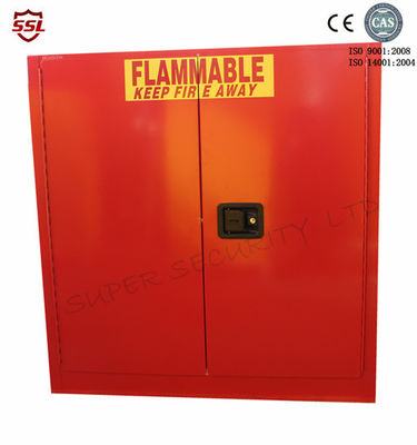 Beli Heavy Duty Steel Chemical Flammable Liquid Hazardous Storage Cupboards / Cabinets pembuatan online