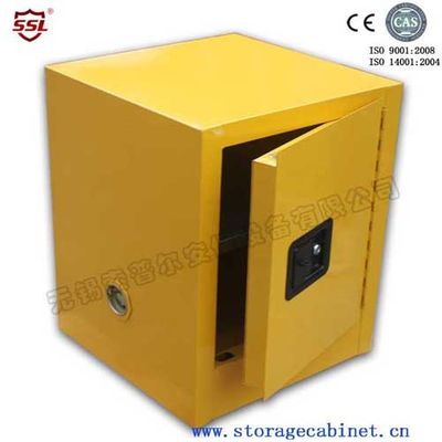 Beli Fire Resistant Yellow Chemical Storage Cabinet , Flame Proof Cabinets Dangerous liquid storage pembuatan online