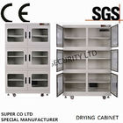 CE SGS Custom Dehumidifier Kering kering Kabinet, RH Kisaran 1 - 10% Untuk audiovisual, instrumen yang tepat, makanan