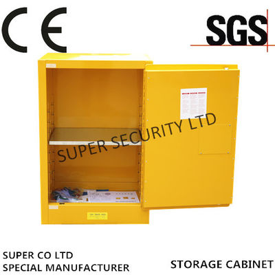 Beli Adjustable Locking Powder Coated Flammable Liquid Storage Cabinets 4-Galon Bench Top pembuatan online