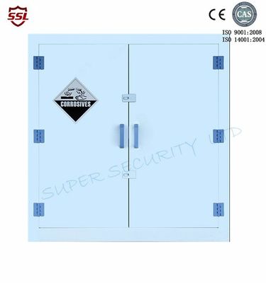 Beli Lab Solvent Plastic Double Door Corrosive Storage Cabinet 30 Gallon pembuatan online