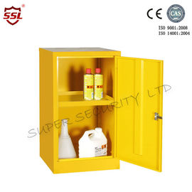 Adjustable Shelves 10 Liter Hazardous Storage Cabinet Metal  Lockable